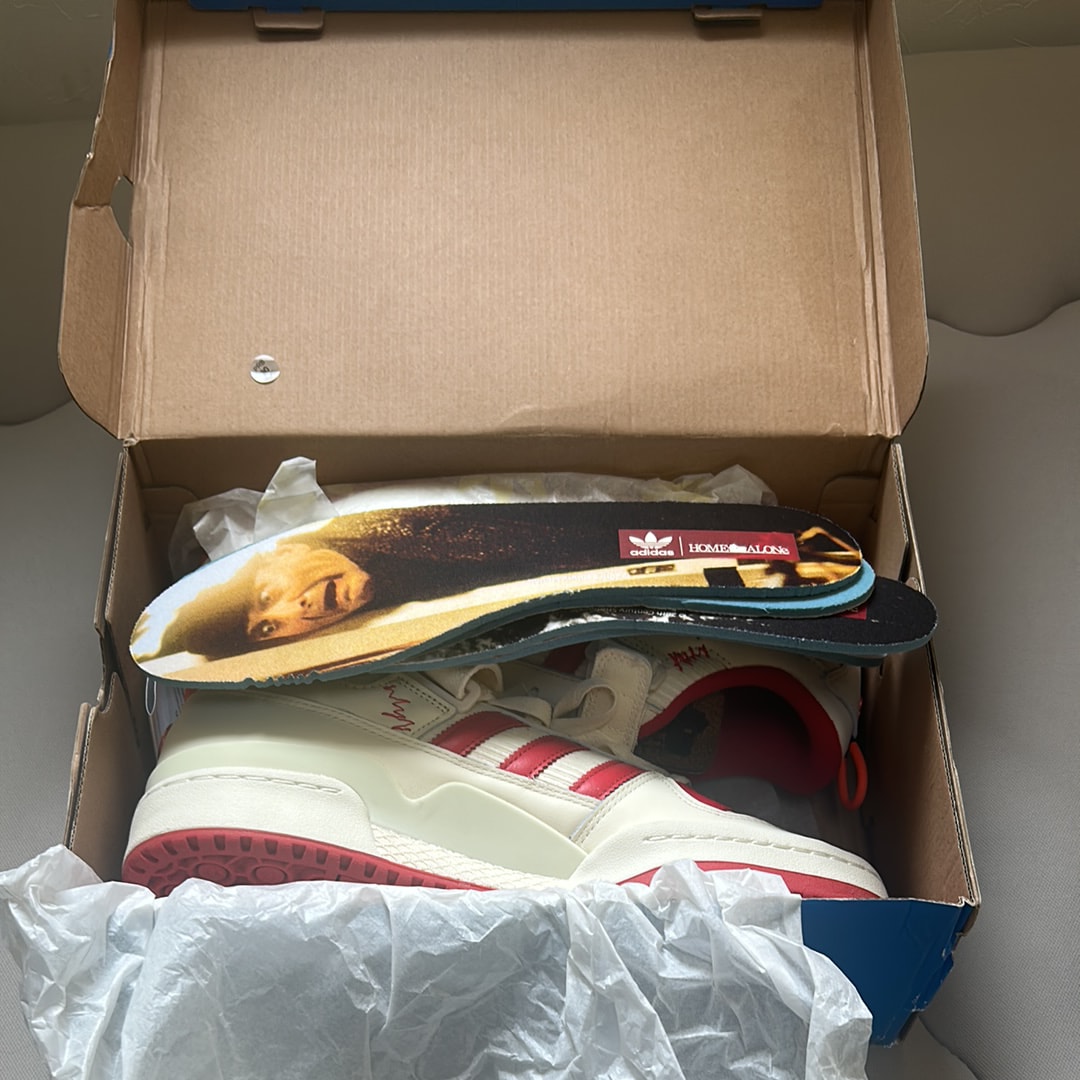 Home Alone × adidas Forum Low "Cream White/Off White"