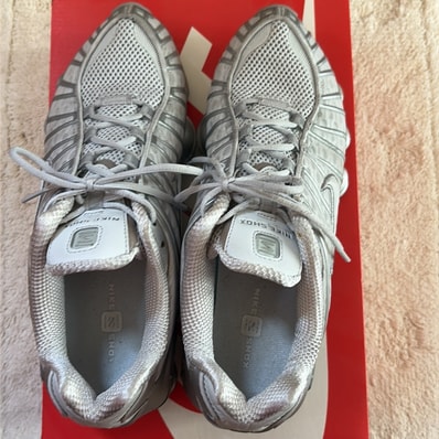 Nike Women's Shox TL "Pure Platinum and Metallic Silver"