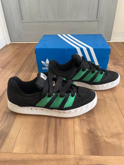 XLARGE × atmos × adidas Adimatic "Black/Green"
