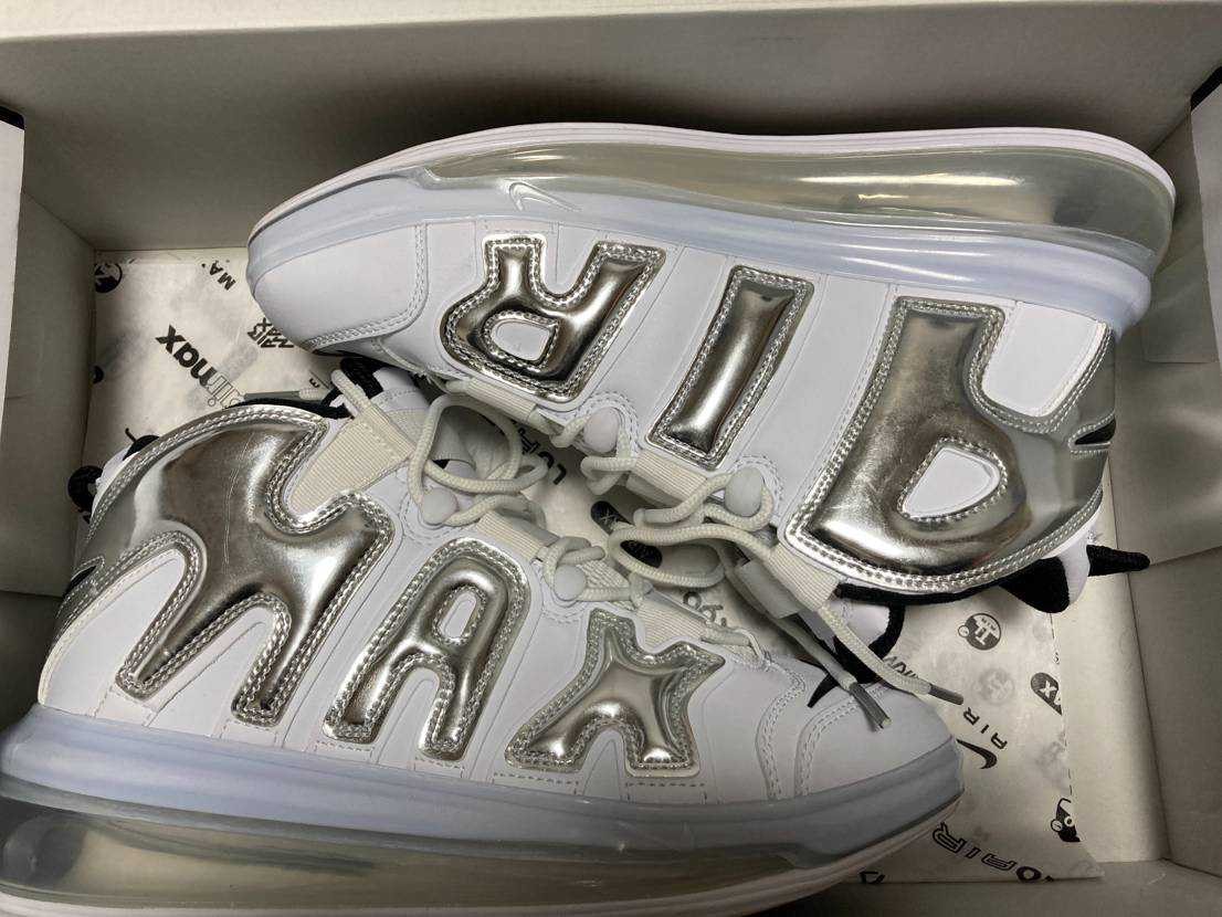 NIKE AIR MORE UPTEMPO 720 CHROME