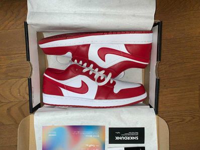 Nike Air Jordan 1 Low "Gym Red/White"
