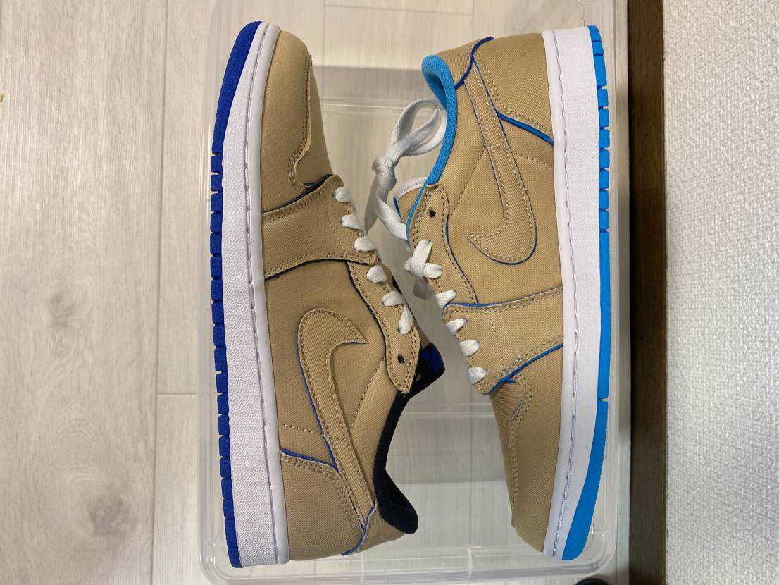 Nike SB Air Jordan 1 Low "Desert Ore/Royal Blue" 