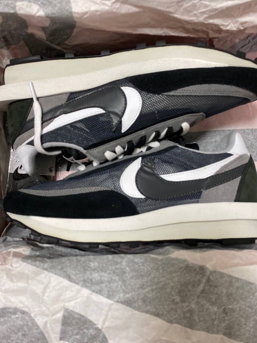 sacai × Nike LD Waffle "Black"