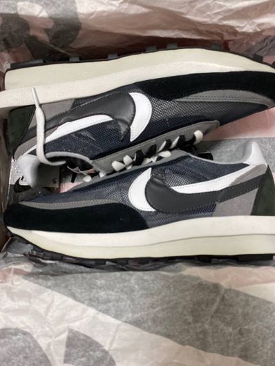 sacai × Nike LD Waffle "Black"