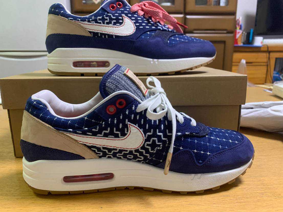 DENHAM × NIKE AIR MAX 1 "BLUE VOID"