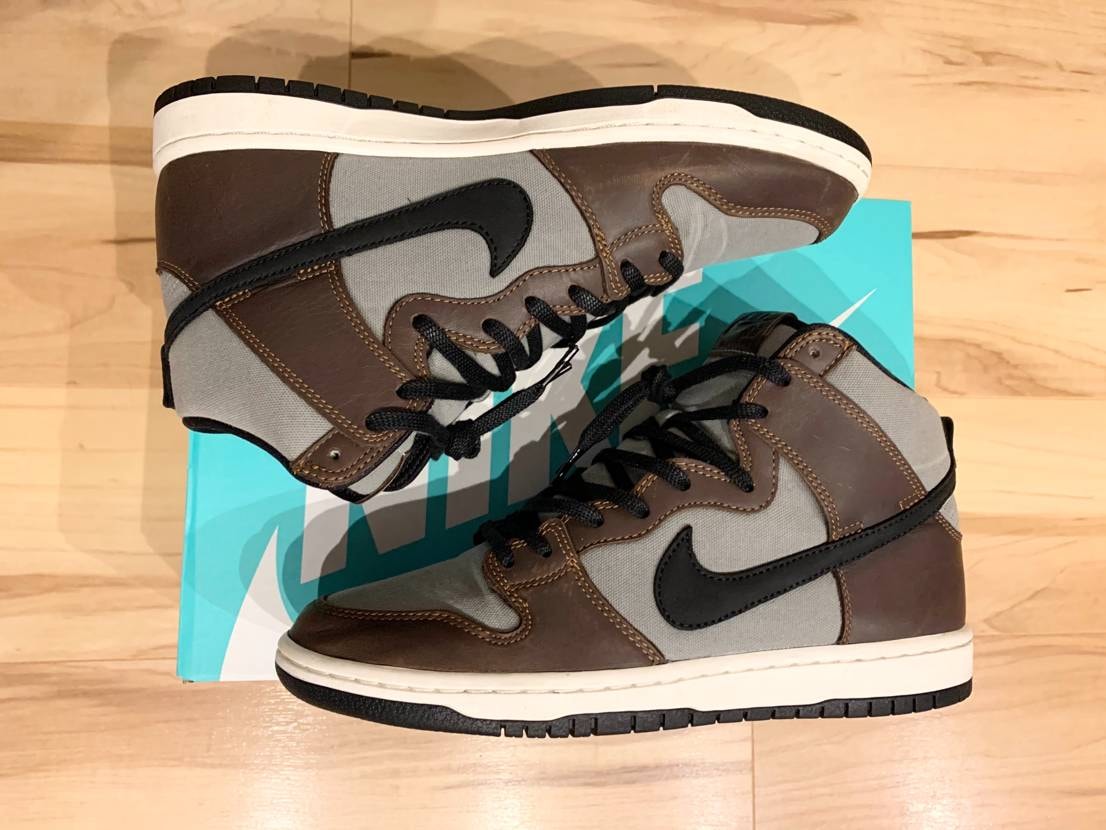 Nike SB Dunk High Pro "Baroque Brown/Black-Brun"