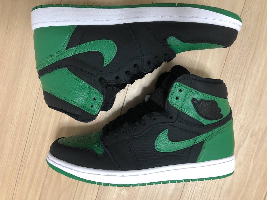 Nike Air Jordan 1 Retro High OG "Black/Pine Green" (2020)      