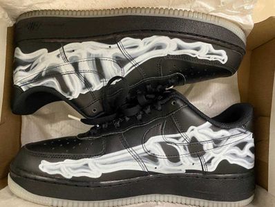 Nike Air Force 1 Low "Black Skeleton"