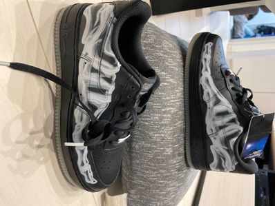 Nike Air Force 1 Low "Black Skeleton"