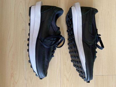 sacai × Nike LDV Waffle "Triple Black"