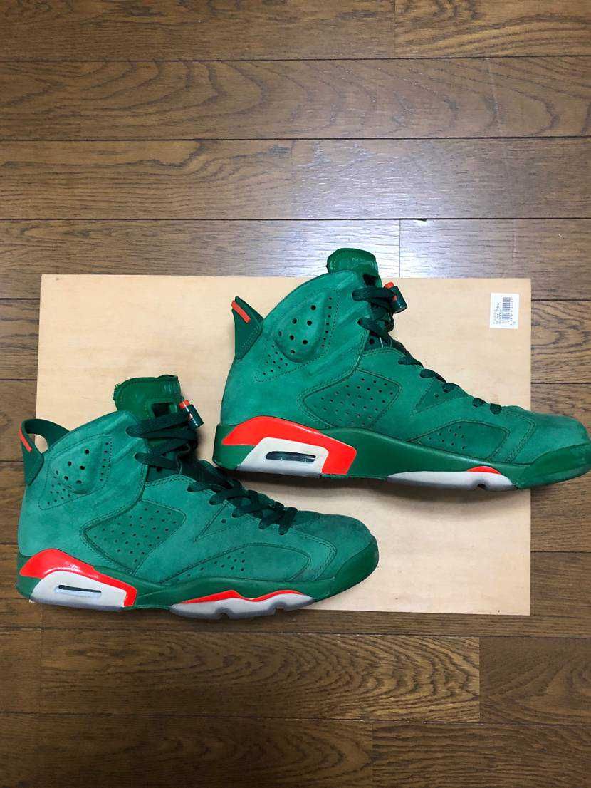 NIKE AIR JORDAN 6 RETRO "GATORADE GREEN"