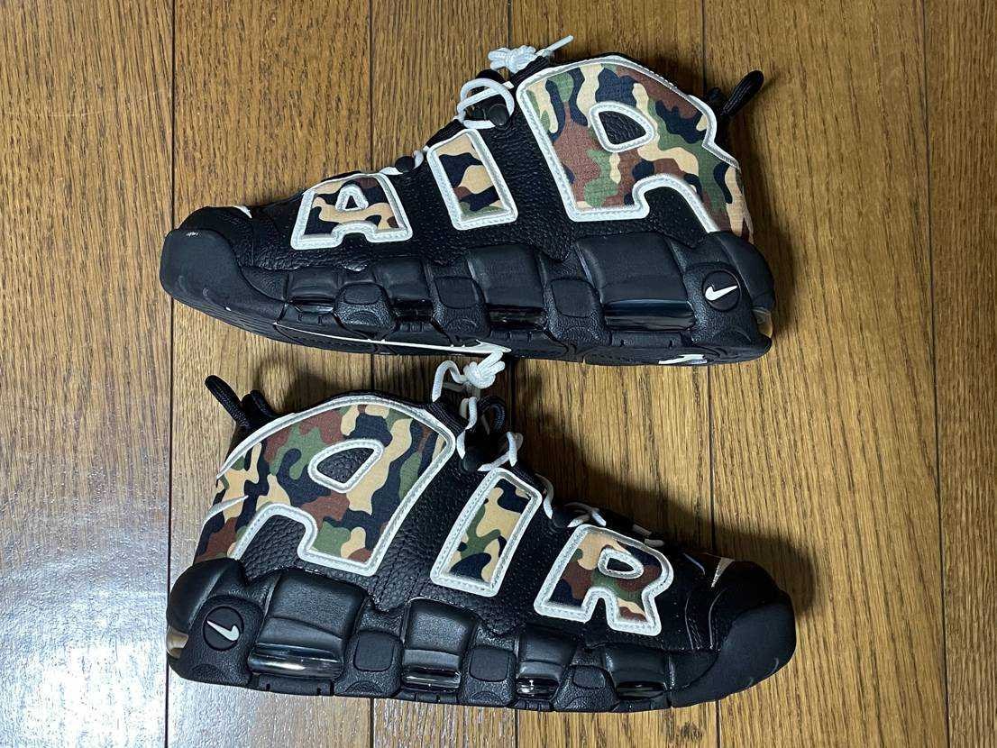 NIKE AIR MORE UPTEMPO "BLACK CAMO"