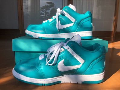 Supreme × Nike SB Air Force 2 Low "New Emerald"