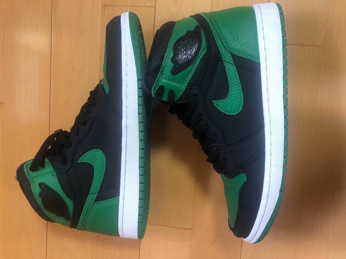 Nike Air Jordan 1 Retro High OG "Black/Pine Green" (2020)      
