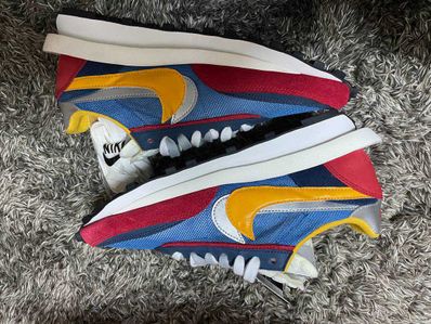 sacai × Nike LDV Waffle "Red/Blue"