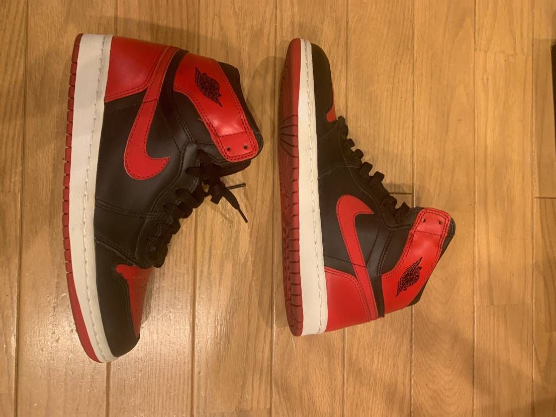 Nike Air Jordan 1 Retro High "Black Varsity Red/Bred"(2001)