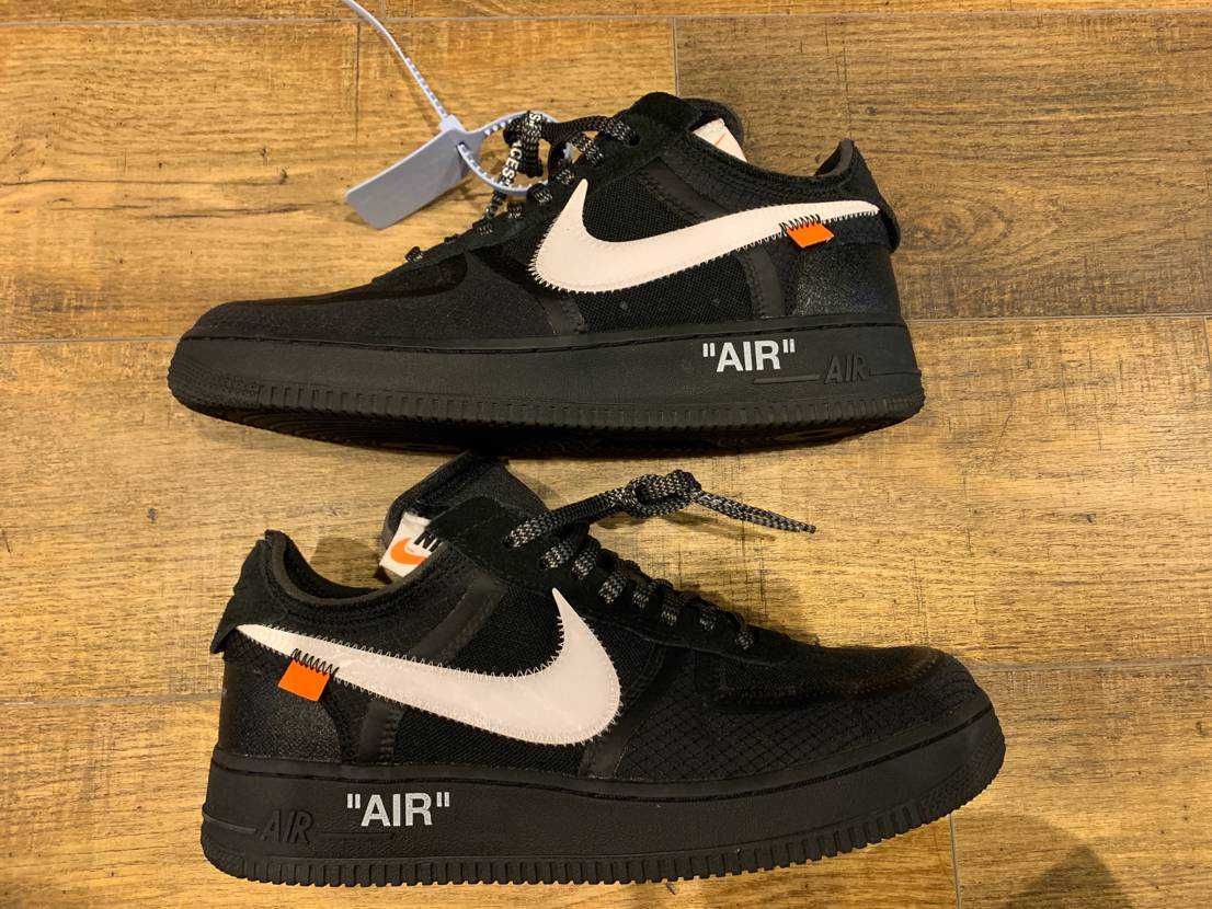 Off-White × Nike Air Force 1 Low "Black"