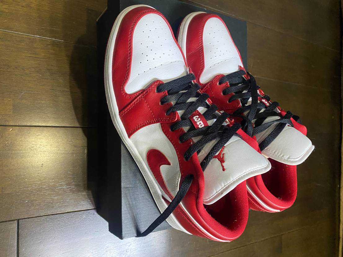 Nike Air Jordan 1 Low "Gym Red/White"