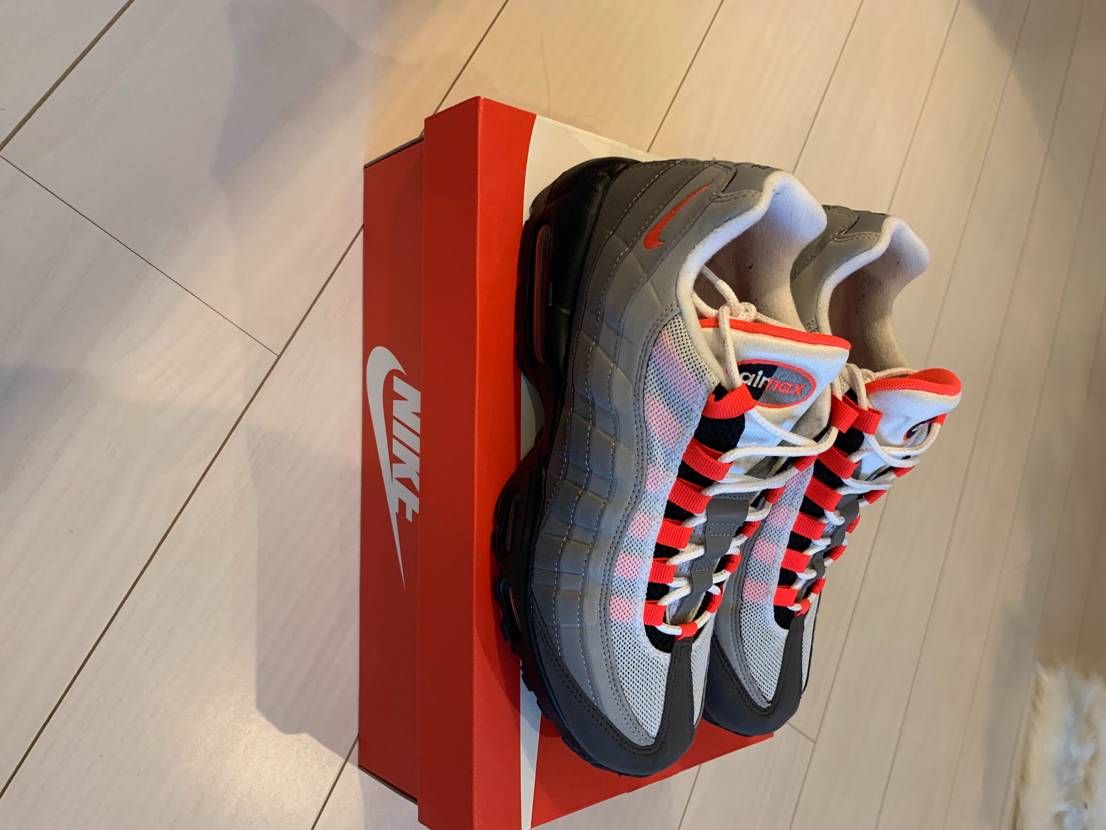 Nike Air Max 95 OG "White/Solar Red"