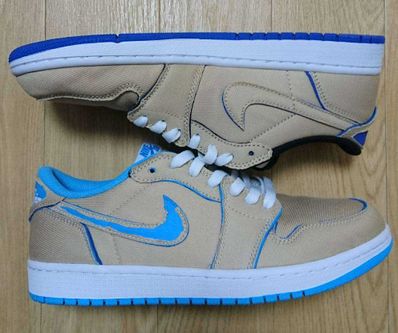 Nike SB Air Jordan 1 Low "Desert Ore/Royal Blue"