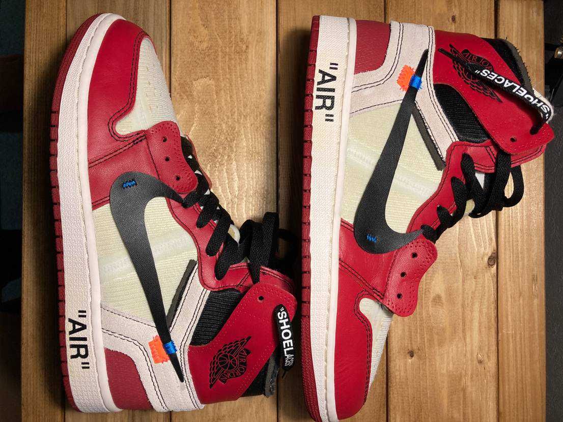 Off-White × Nike Air Jordan 1 Retro High The Ten "Chicago"