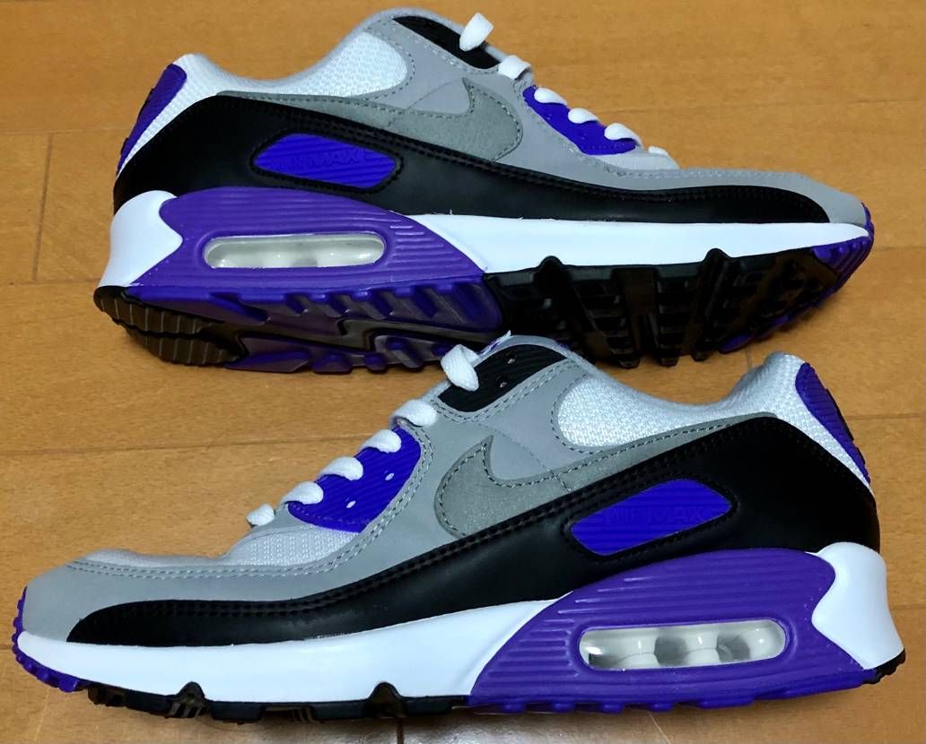 NIKE AIR MAX 90 "HYPER GRAPE/PARTICLE GREY"