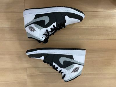 NIKE AIR JORDAN 1 MID "WHITE SHADOW"