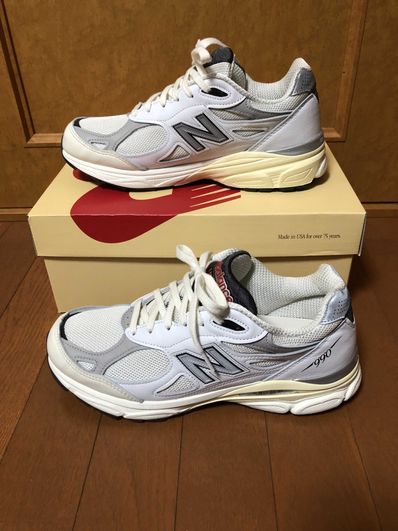 New Balance 990V3 "Sea Salt/Rain Cloud"