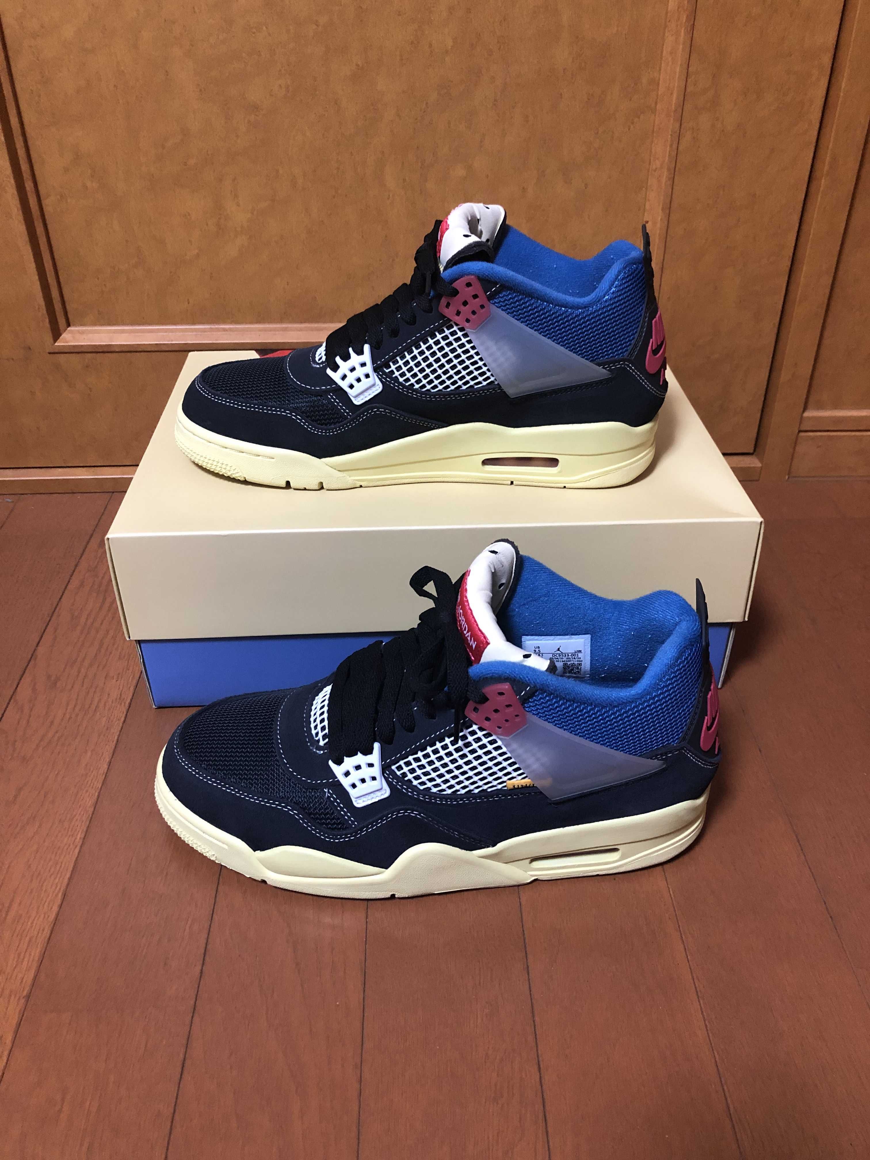 UNION × NIKE AIR JORDAN 4 "OFF NOIR"