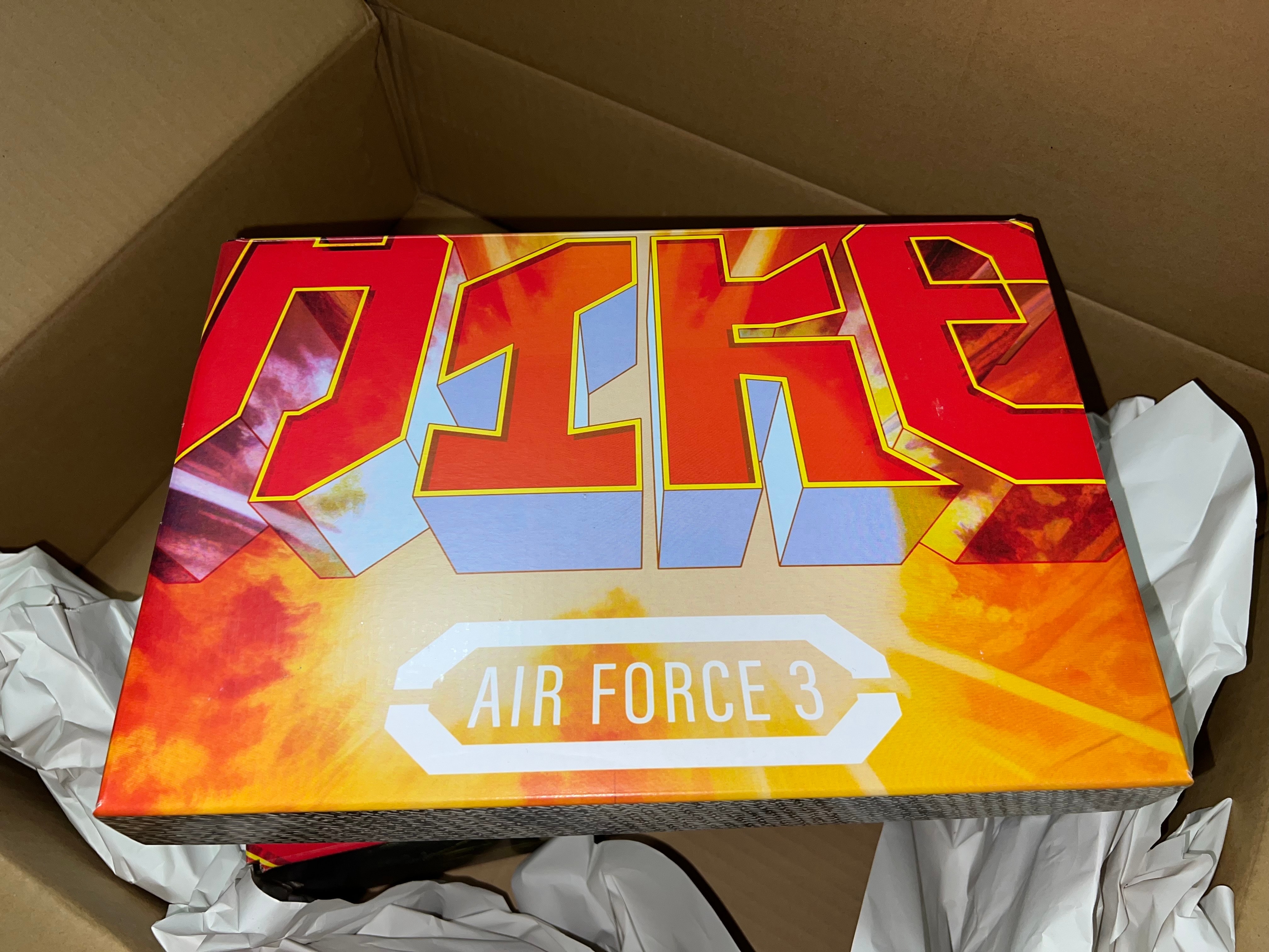 NIGO® × Nike Air Force 3 Low "Kintsugi/Phantom and Night Stadium" (NIGO Heel Logo)