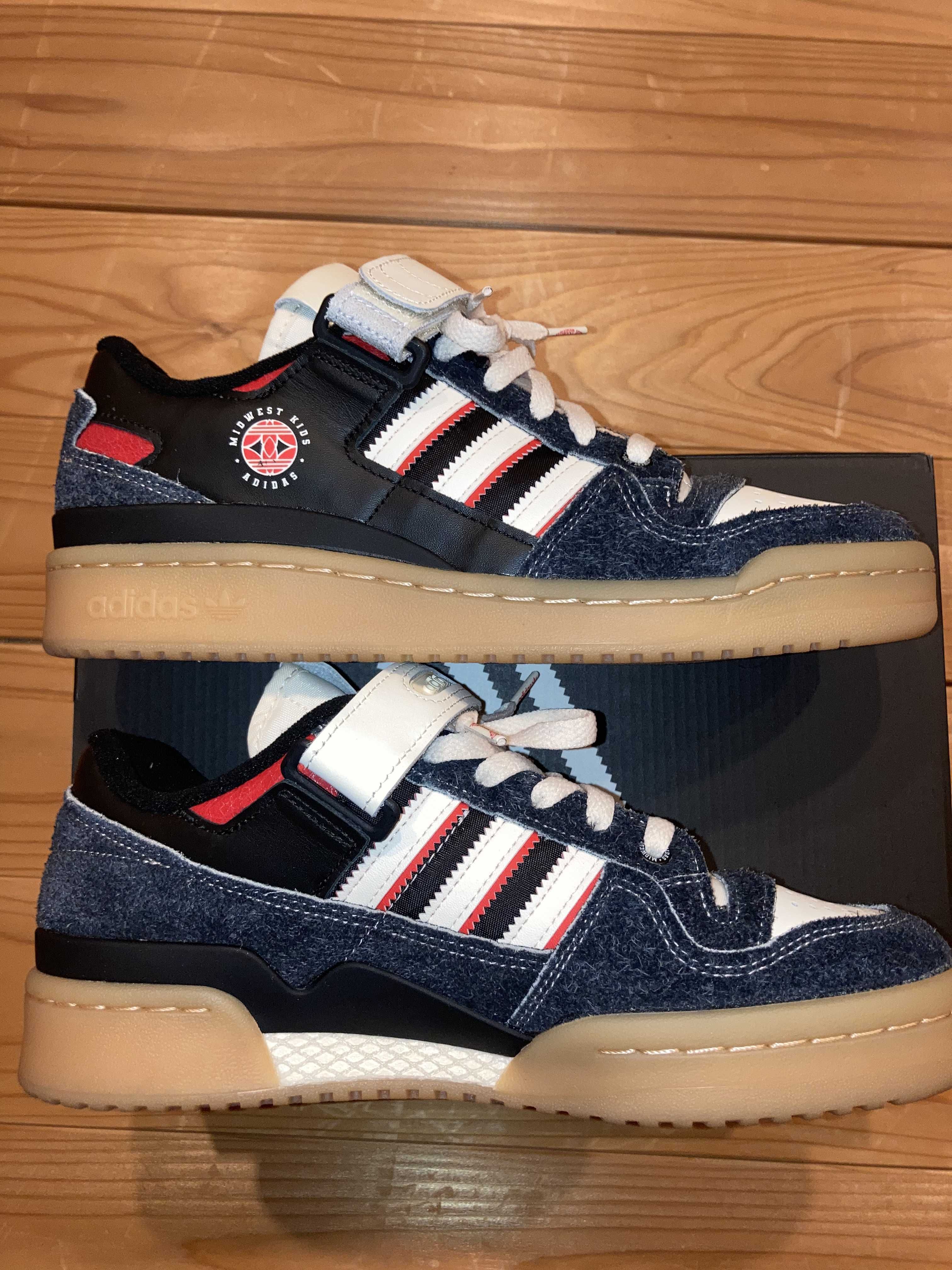 Midwest Kids × adidas Forum Low "Black"