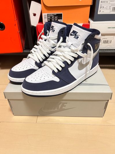 Nike Air Jordan 1 High OG CO.JP "White/Midnight Navy" (2020)(ブリーフケースなし)