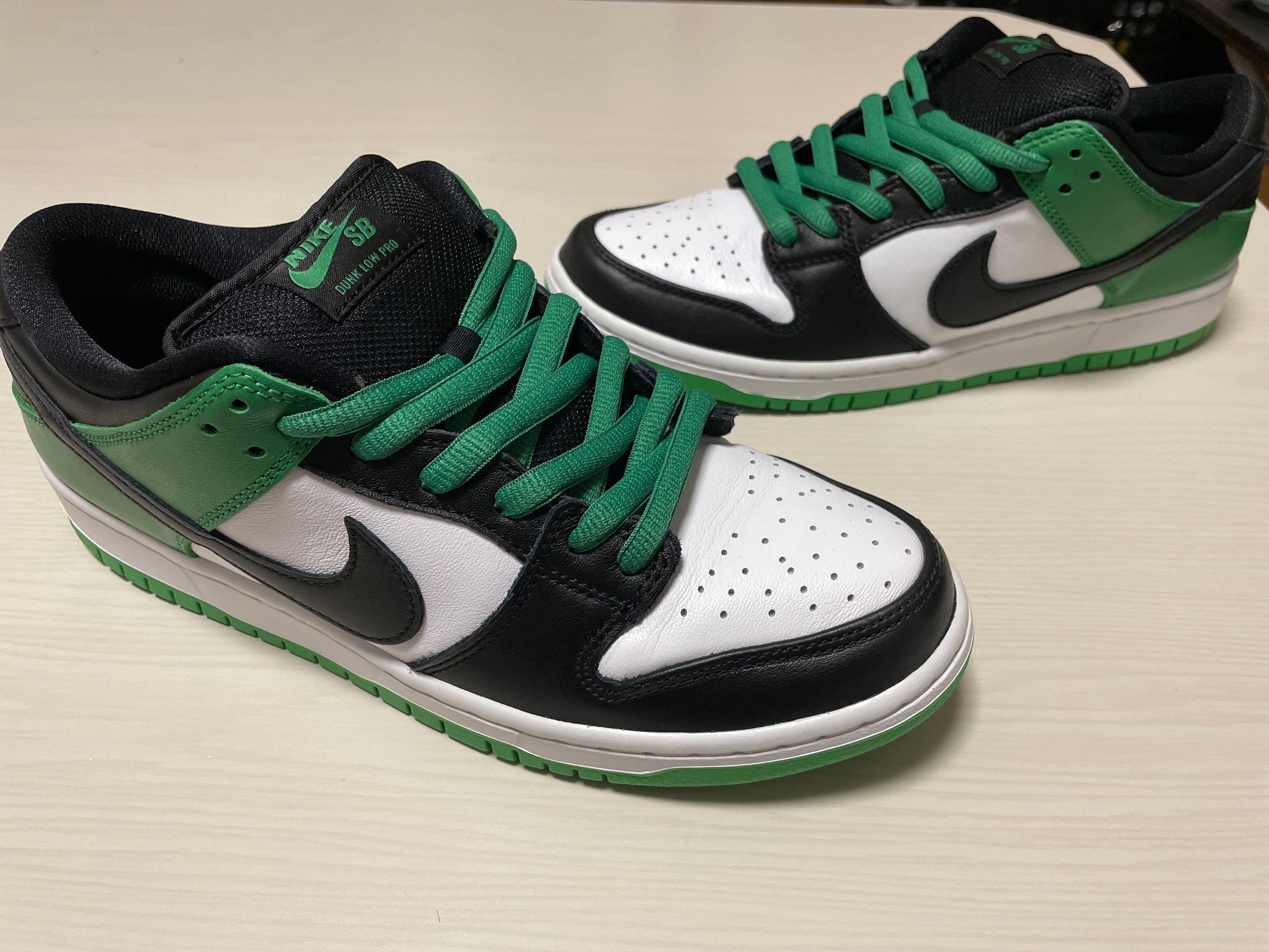 Nike SB Dunk Low Pro "Black and Classic Green"