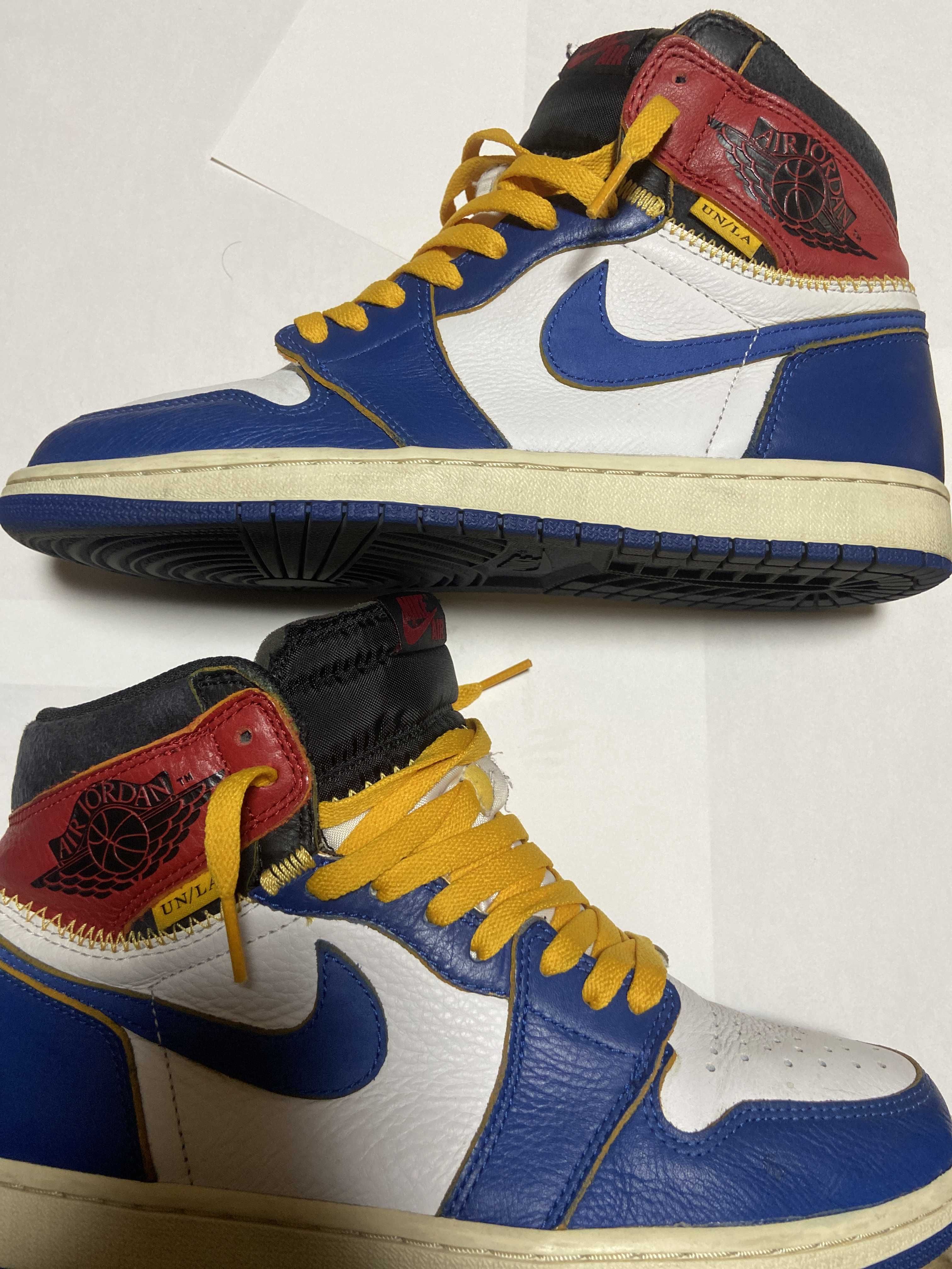 Union × Nike Air Jordan 1 Retro High OG NRG "Storm Blue/Varsity Red"