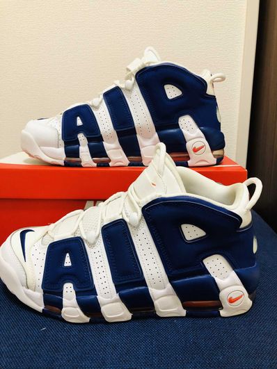 NIKE AIR MORE UPTEMPO 96 "WHITE/DEEP ROYAL BLUE"