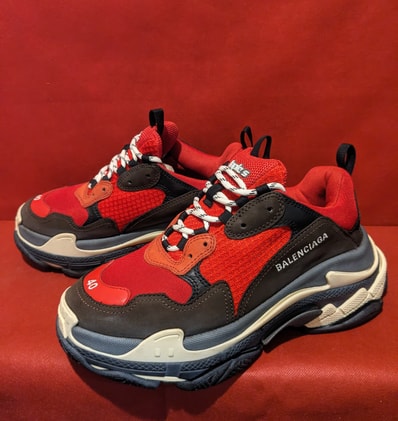 Balenciaga Triple S "Red Black"