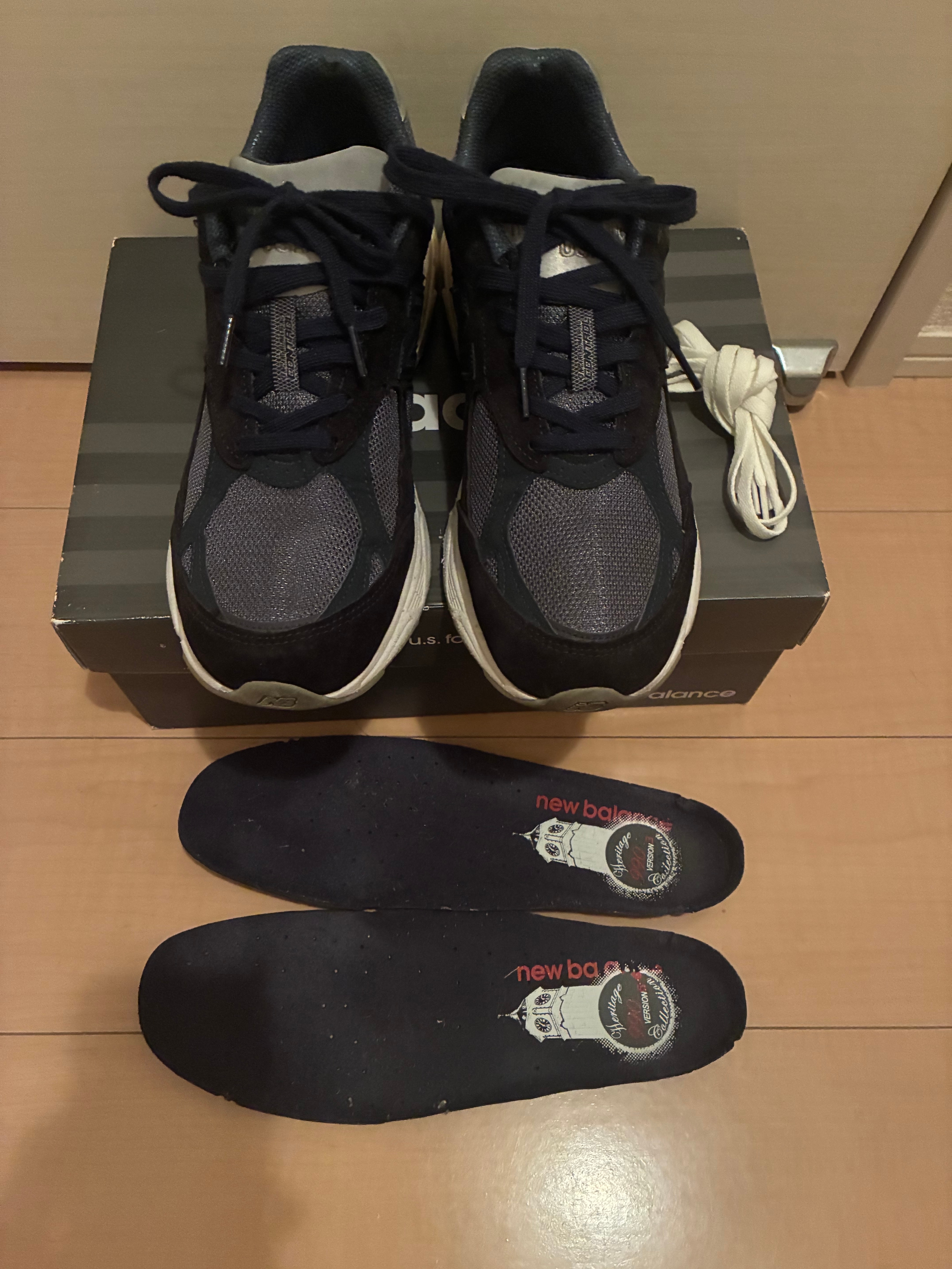 KITH Ronnie Fieg × New Balance 990V3 "Genesis/Navy"