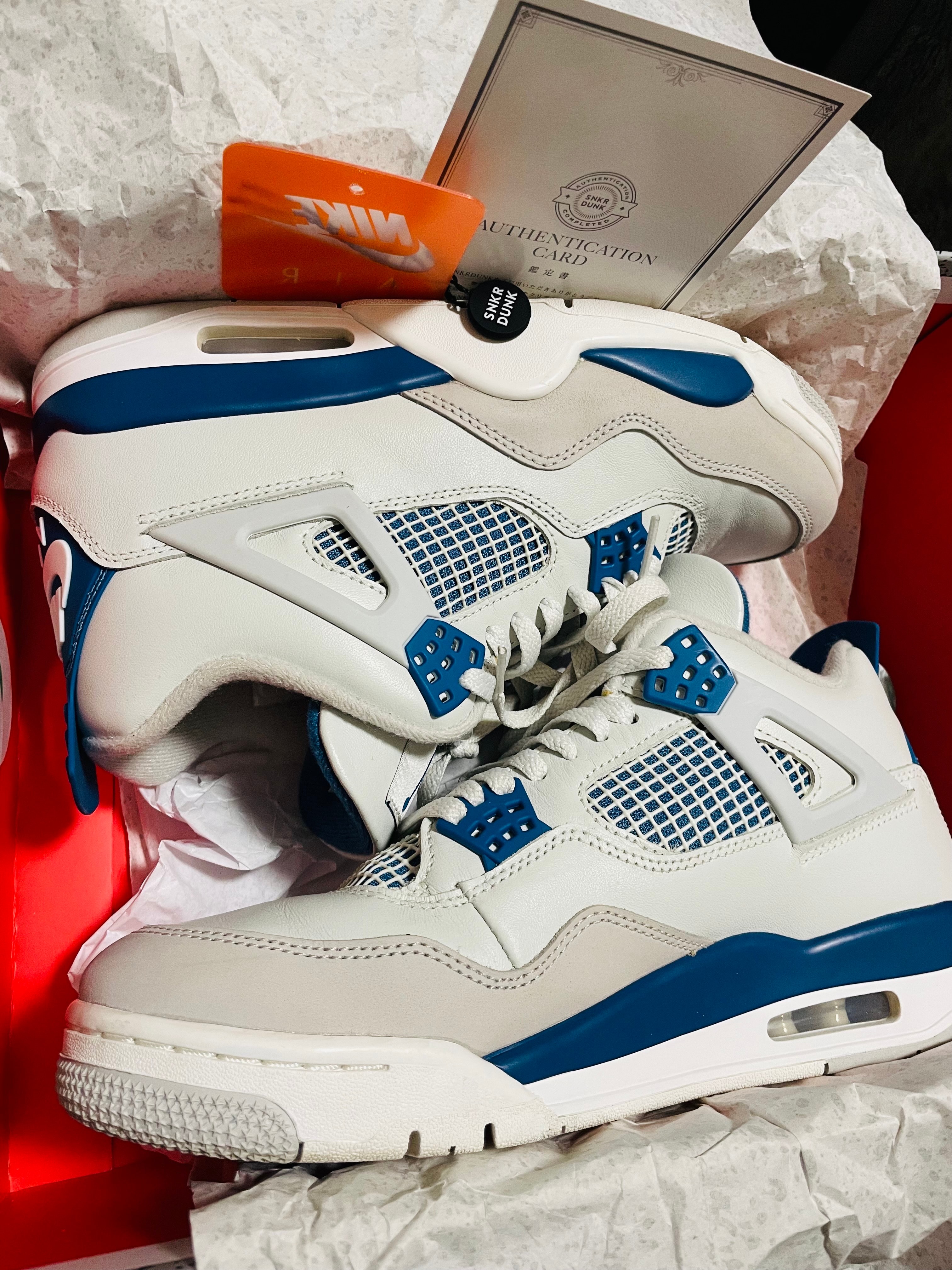 Nike Air Jordan 4 Retro "Industrial Blue"