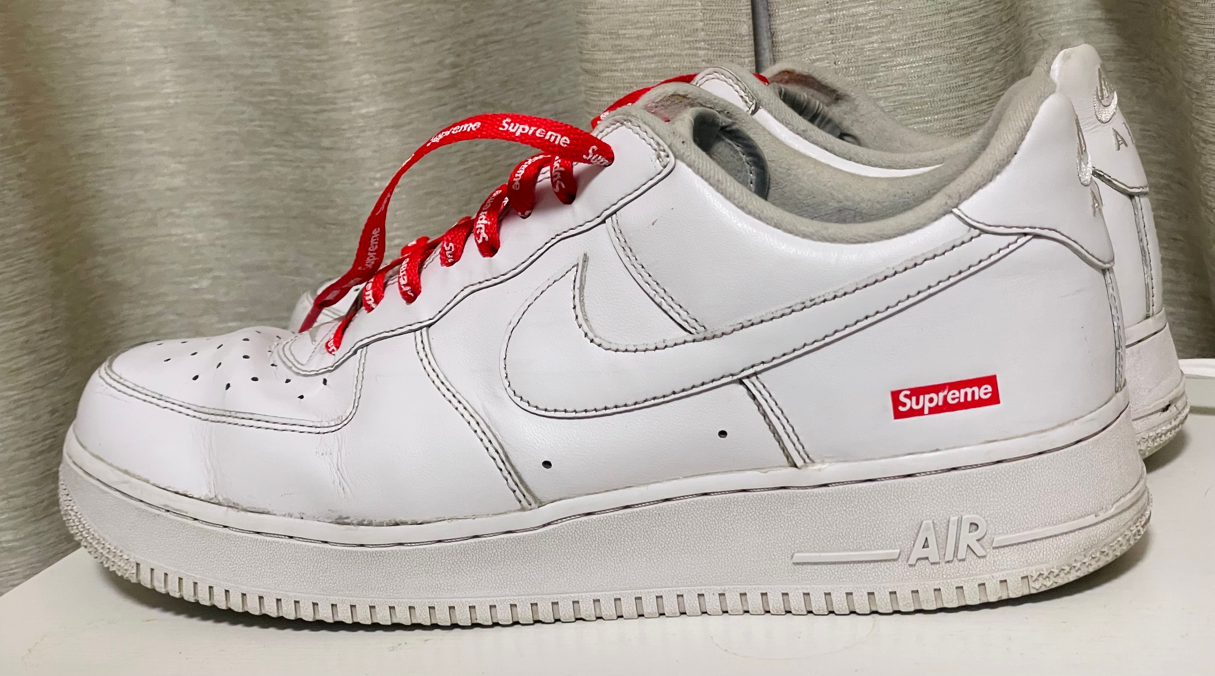 Supreme × Nike Air Force 1 Low "White"