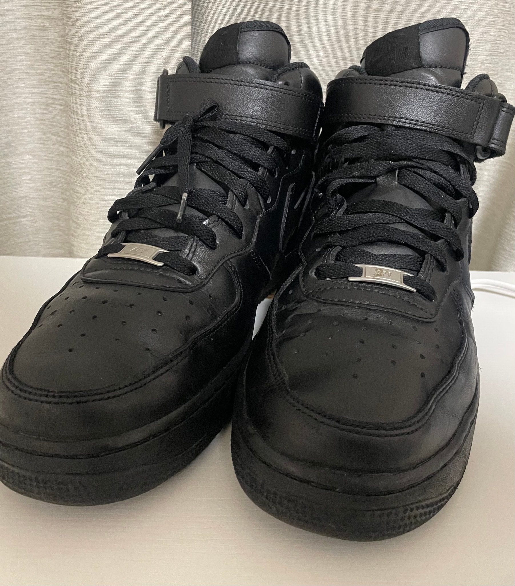 Nike Air Force 1 Mid '07 "Black/Black" (315123-001/CW2289-001)