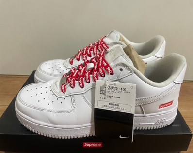 Supreme × Nike Air Force 1 Low "White"