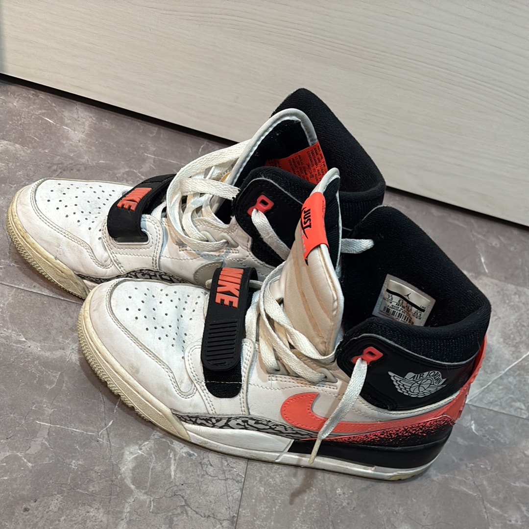 DON C × NIKE JORDAN LEGACY 312 HOT LAVA-BLACK-ZEN "GREY"