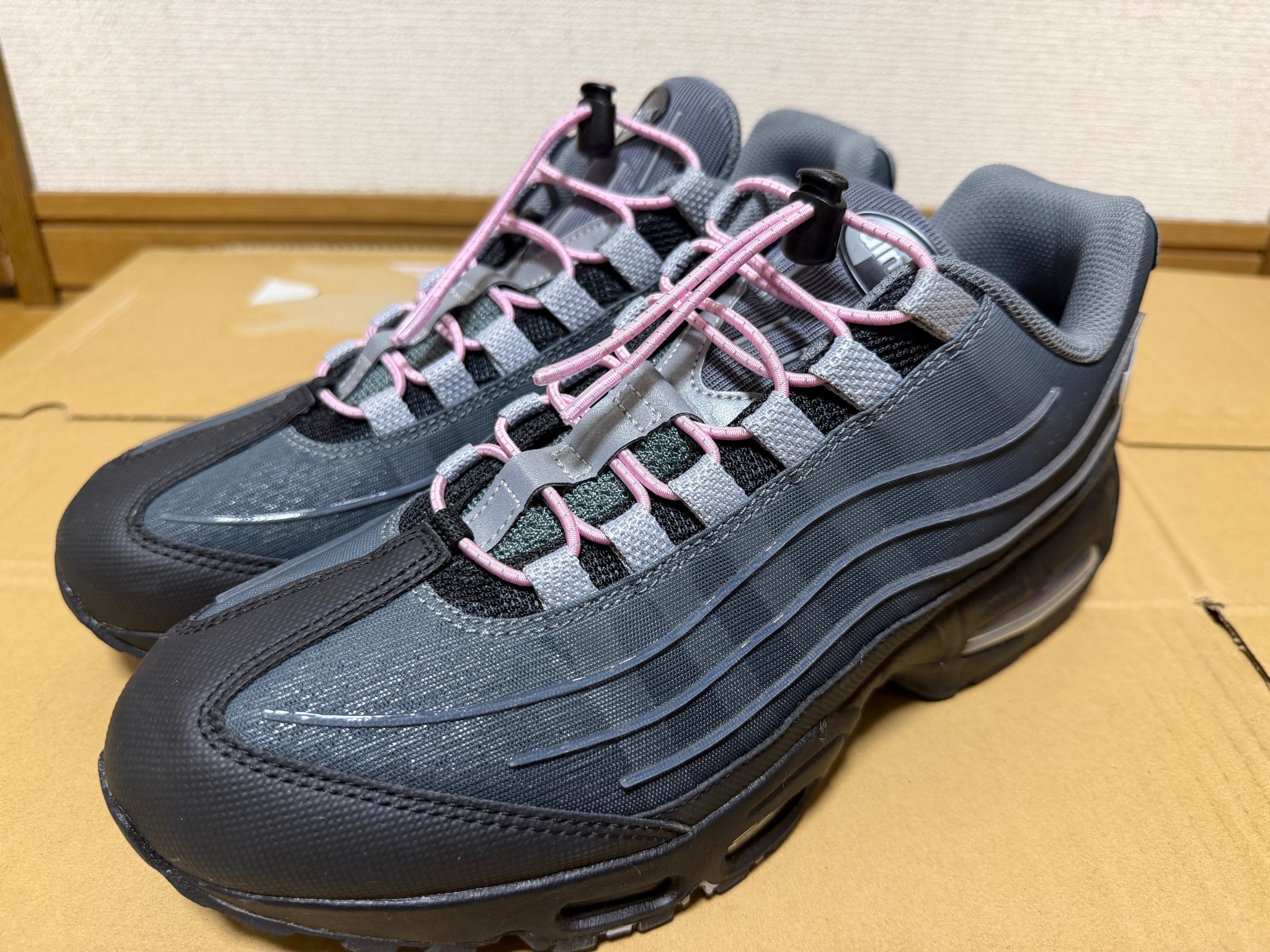Nike Air Max 95 Big Bubble Tech "Black/Smoke Grey"