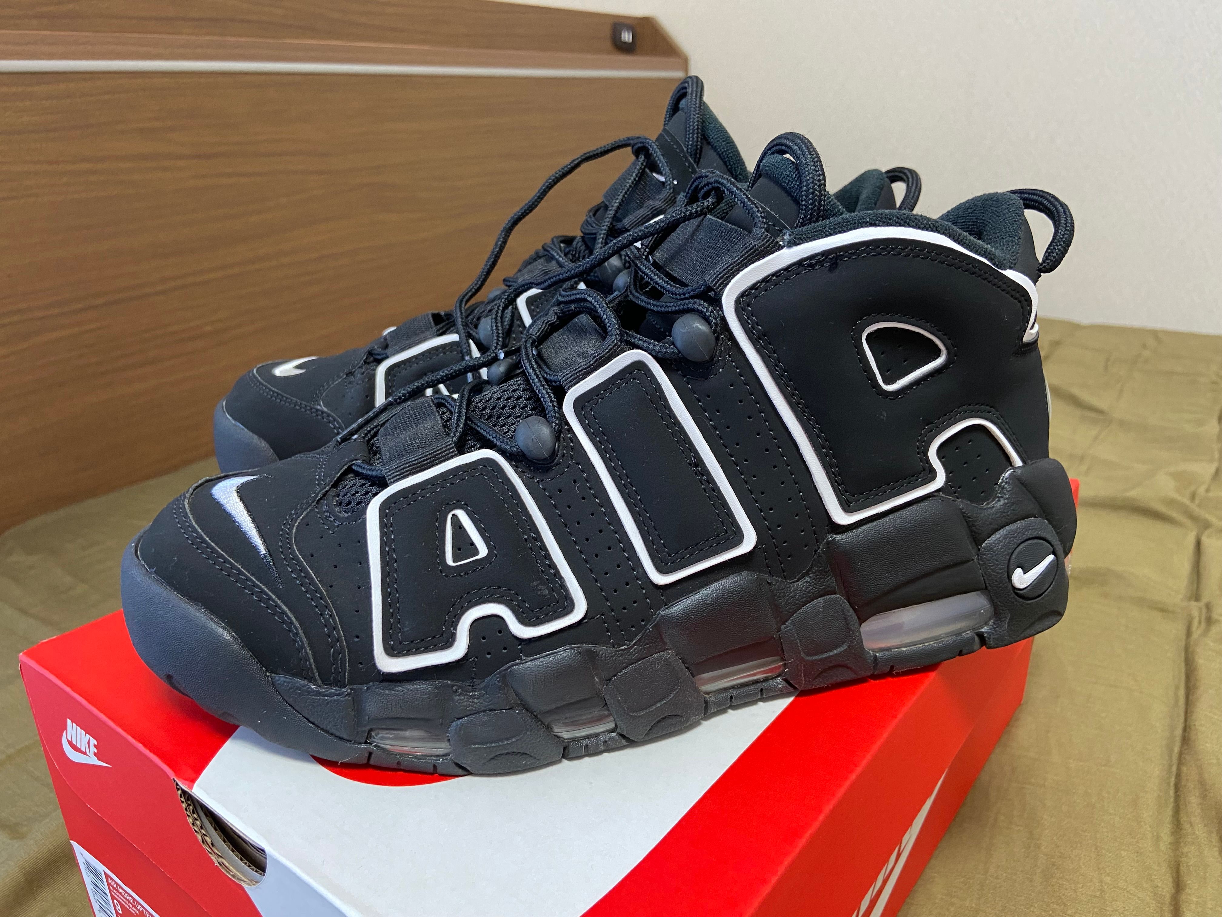 Nike Air More Uptempo "Black/White"(2020)