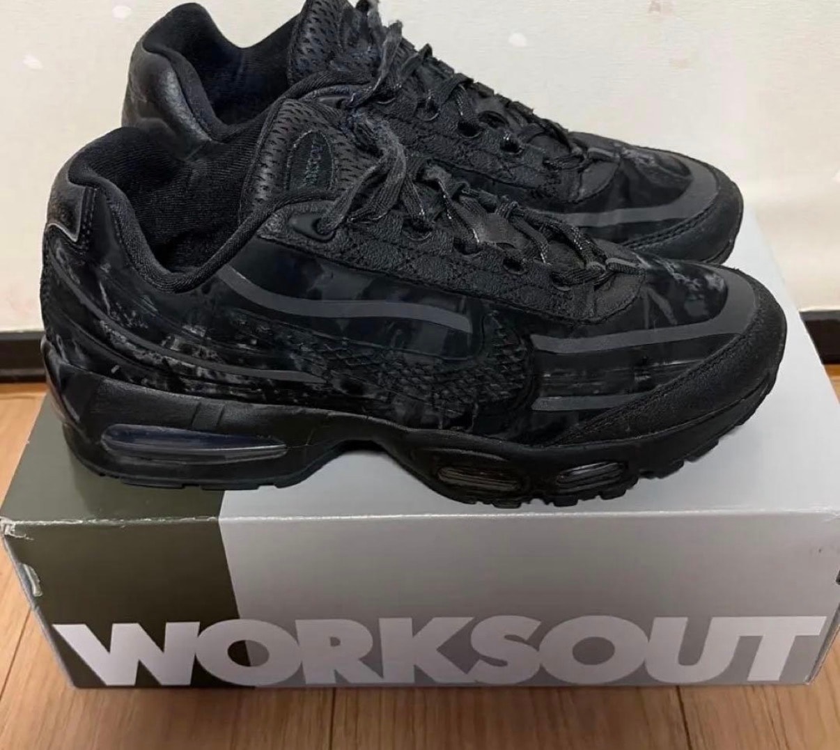 Worksout × Nike Air Max 95 Big Bubble "Uniform/Black"