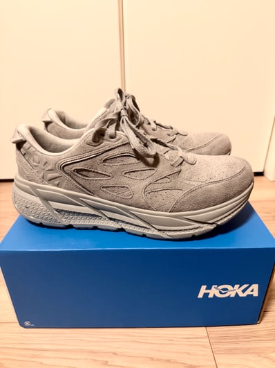 Hoka Clifton L Suede "Limestone"