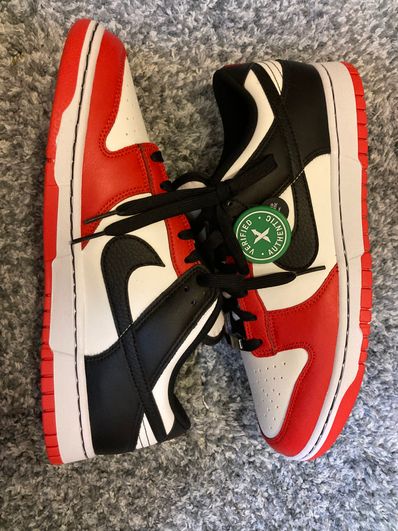 NBA × Nike Dunk Low EMB 75th Anniversary "Chicago Bulls"