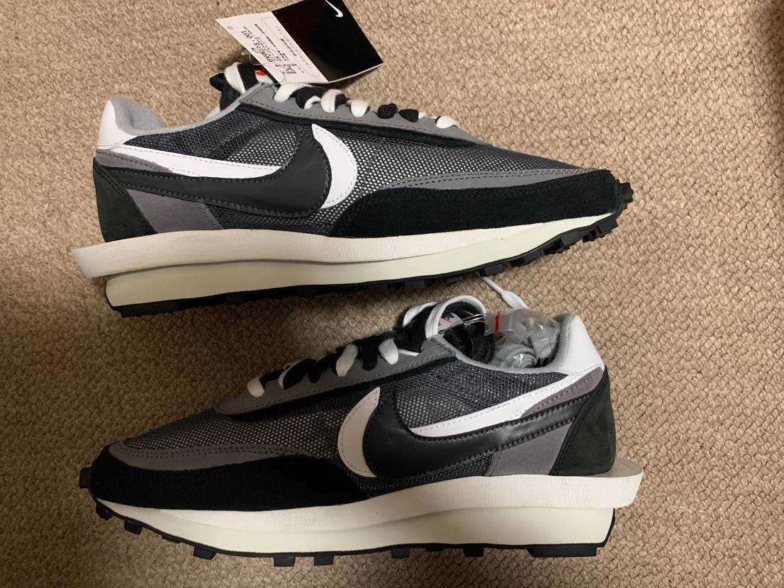 sacai × Nike LD Waffle "Black"