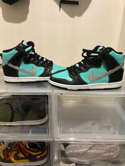 Diamond Supply × Nike SB Dunk High "Tiffany"