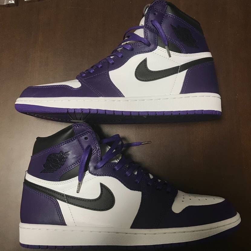Nike Air Jordan 1 Retro High OG "Court Purple White/Black" (2020)   